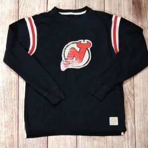 NJ DEVIL'S, L/S RETRO SHIRT, xl